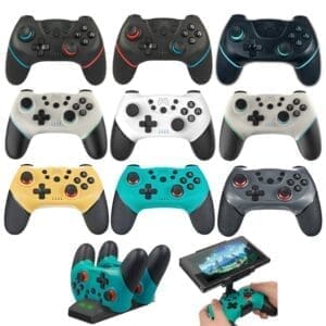 Bluetooth Wireless Game Controller For Switch Pro Joystick For Pc Game Controller With Programmable Wake Up