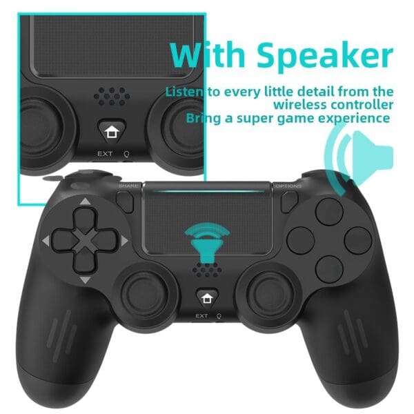 Data Frog Bluetooth Compatible Wireless Controller For Ps4 Slim Pro Pc Vibration 6 A Is Motion Sensor 4