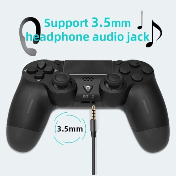 Data Frog Wireless Game Controller For Ps4 Console Bluetooth Compatible Double Vibration For Joystick Pc Gaming 2