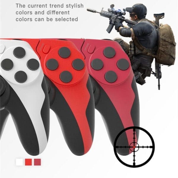 New Wireless Controller Bluetooth Gamepad Double Vibration 6a Is Joypad With Touchpad Microphone Earphone Port For Ps4 2
