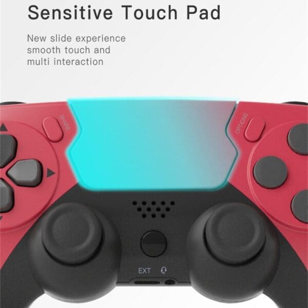 New Wireless Controller Bluetooth Gamepad Double Vibration 6a Is Joypad With Touchpad Microphone Earphone Port For Ps4 3