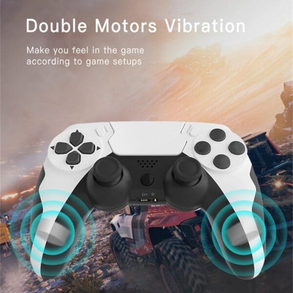 New Wireless Controller Bluetooth Gamepad Double Vibration 6a Is Joypad With Touchpad Microphone Earphone Port For Ps4 4