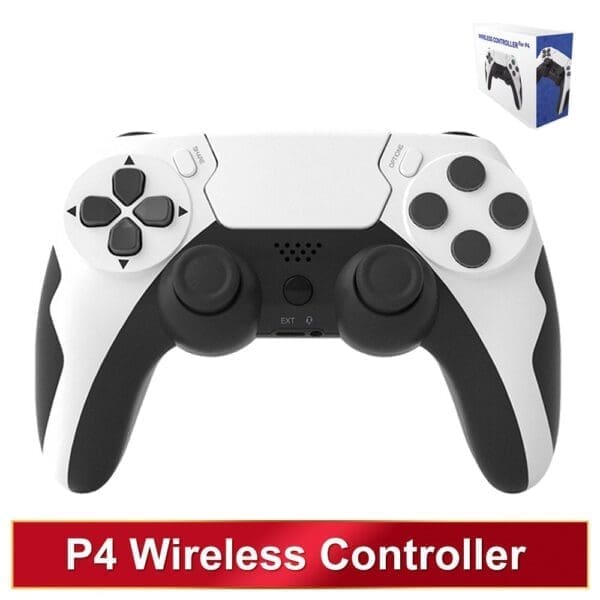 New Wireless Controller Bluetooth Gamepad Double Vibration 6a Is Joypad With Touchpad Microphone Earphone Port For Ps4