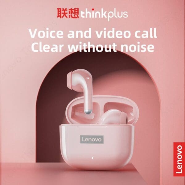 Original Lenovo Lp40 Pro Tws Earphones Wireless Bluetooth 5 1 Sport Noise Reduction Headphones Touch Control 3
