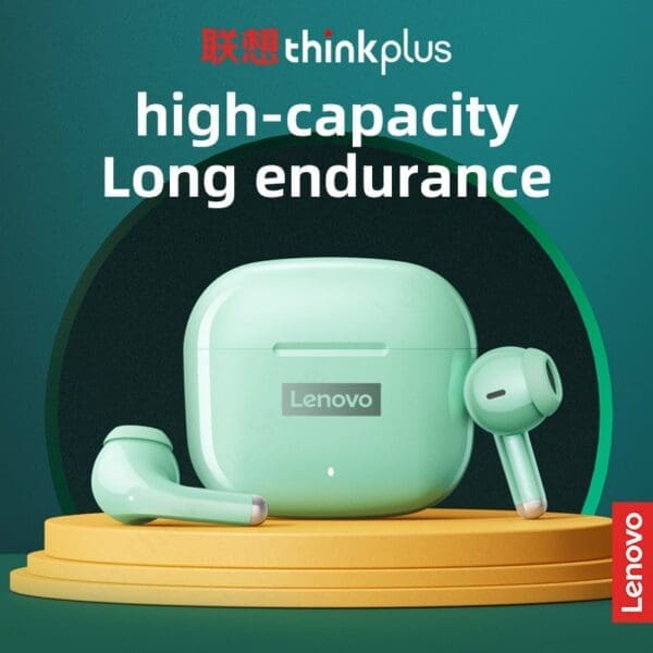 Original Lenovo Lp40 Pro Tws Earphones Wireless Bluetooth 5 1 Sport Noise Reduction Headphones Touch Control 4