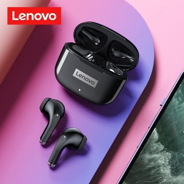 Original Lenovo Lp40 Pro Tws Earphones Wireless Bluetooth 5 1 Sport Noise Reduction Headphones Touch Control 5