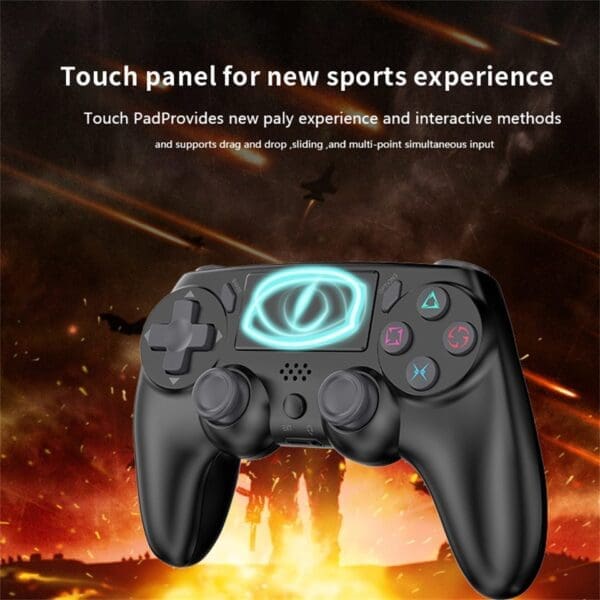 Wireless Controller Dual Vibration Bluetooth Gamepad For Ps4 Ps3 Game Console Pc Joystick With 6 A Is 5