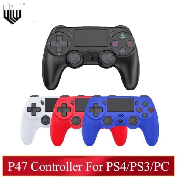 Wireless Controller Dual Vibration Bluetooth Gamepad For Ps4 Ps3 Game Console Pc Joystick With 6 A Is