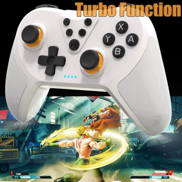Wireless Controller Gamepad With Turbo Motion Wake Up Function Switch Mando Accessories For Nintendo Switch Oled 3