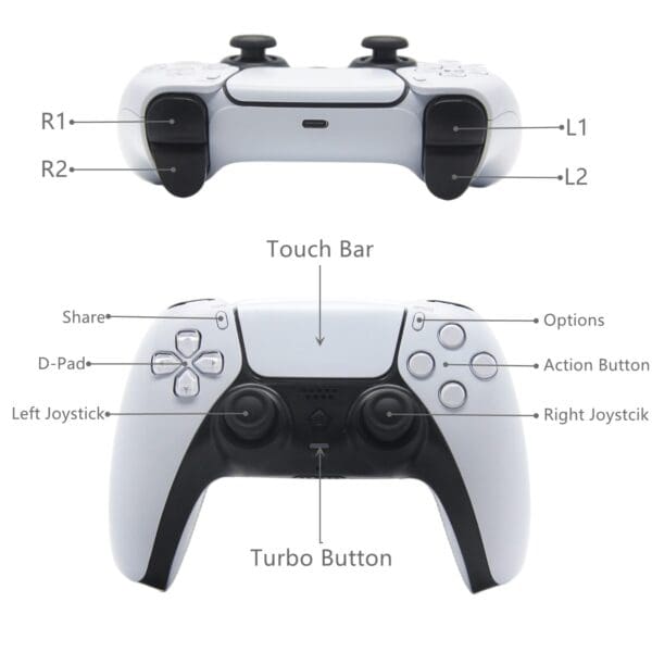 Wireless Joystick Bluetooth Controller Gamepad 6 A Is Game Mando Joypad For Ps4 Ps4 Slim Pc Steam 1