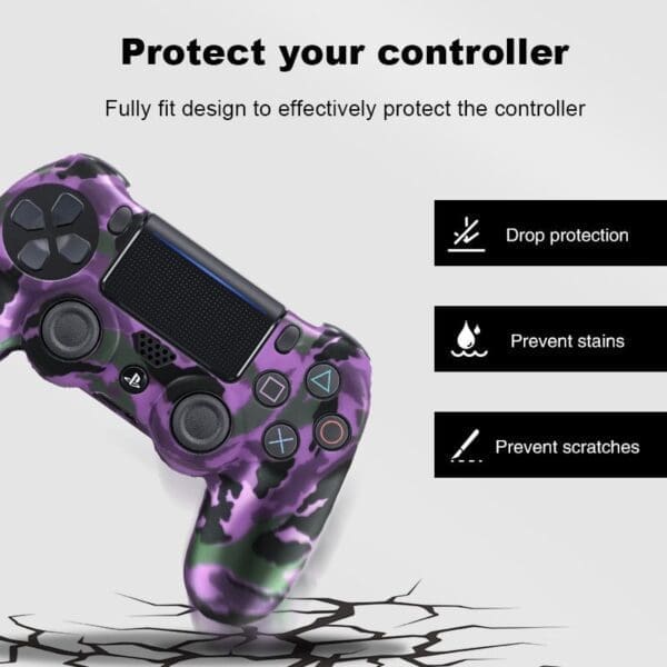 Data Frog For Sony Playstation 4 Ps4 Controller Protection Case Soft Silicone Gel Rubber Skin Cover 1