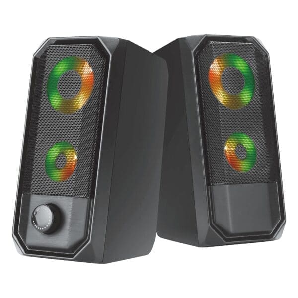 Befree Sound 2.0 Computer Gaming Speakers With Led Rgb Lights