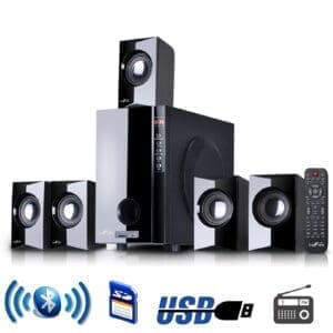 Befree Sound 5.1 Channel Surround Sound Bluetooth Speaker System